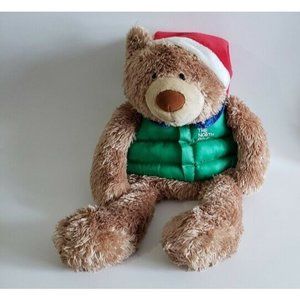 The North Pole Teddy Bear 15in Plush Christmas Hallmark